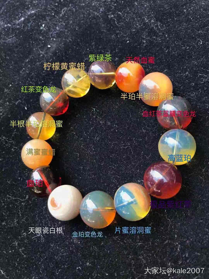 血珀手镯_琥珀