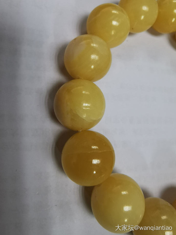随便晒晒自己的唯一一件砗磲手串_珠串砗磲