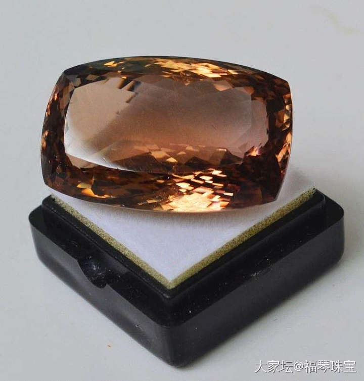 紫黄晶 62.75克拉纯天然无加热南美玻利维亚紫黄晶_紫黄晶