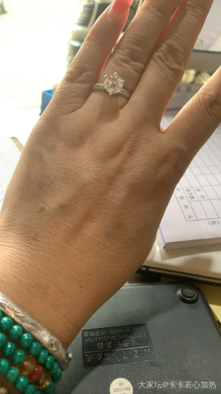 本来想出的，奈何越带越喜欢，算了不出了，自己带_钻石