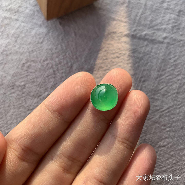 入手了，期待我的小胖子_蛋面翡翠