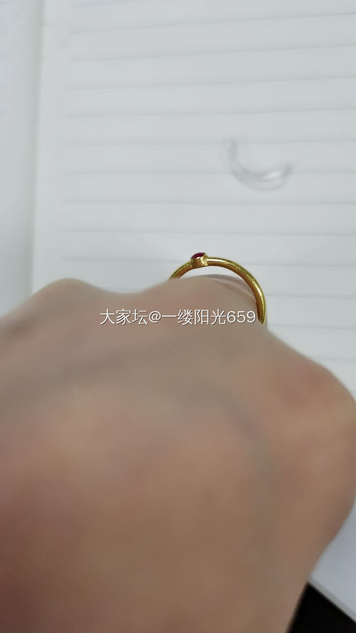 给姐妹们分享个戒指缩小神器_戒指金