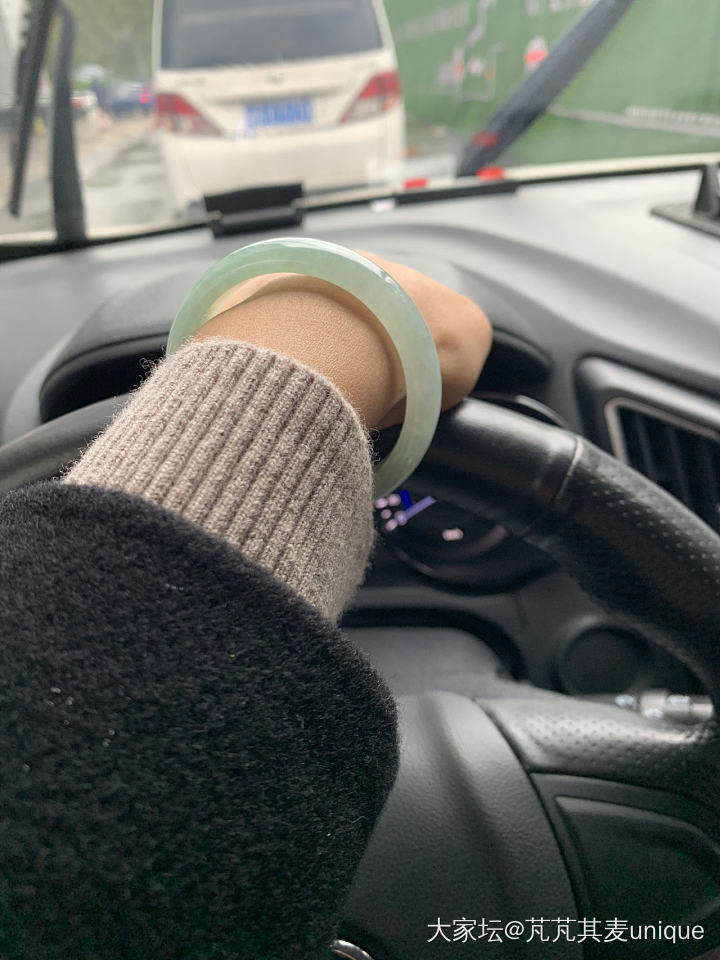 入门镯的快乐(ؑᵒᵕؑ̇ᵒ)◞✧_手镯翡翠