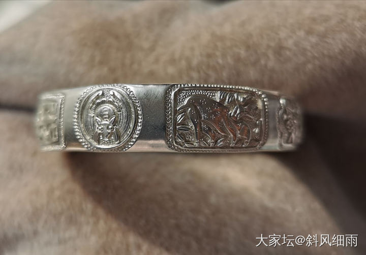 福禄寿喜_手镯银