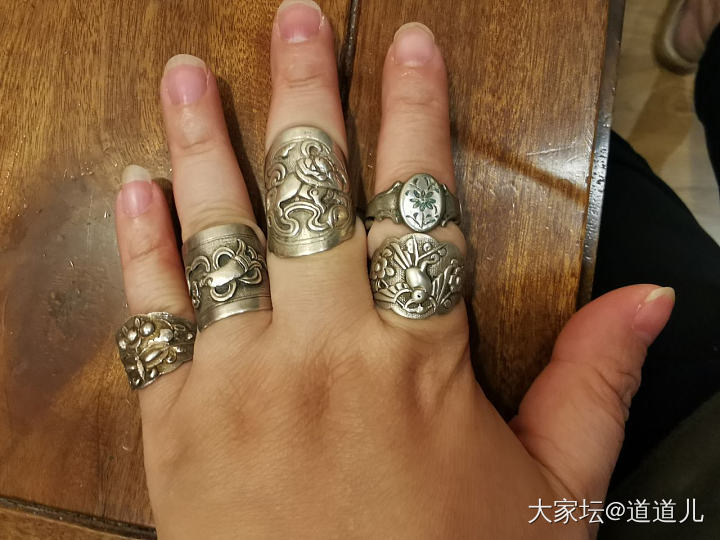 我们中国的古董首饰也很好看_老银银