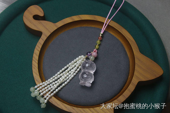 多啦A梦_挂饰粉晶