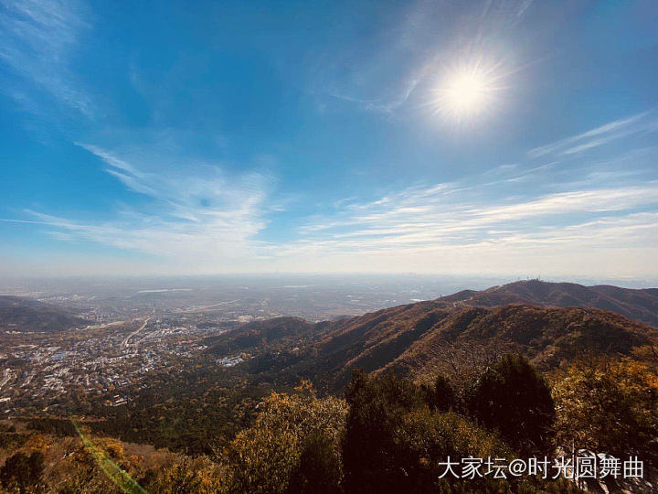 请假跑去看香山红叶🍁_景色