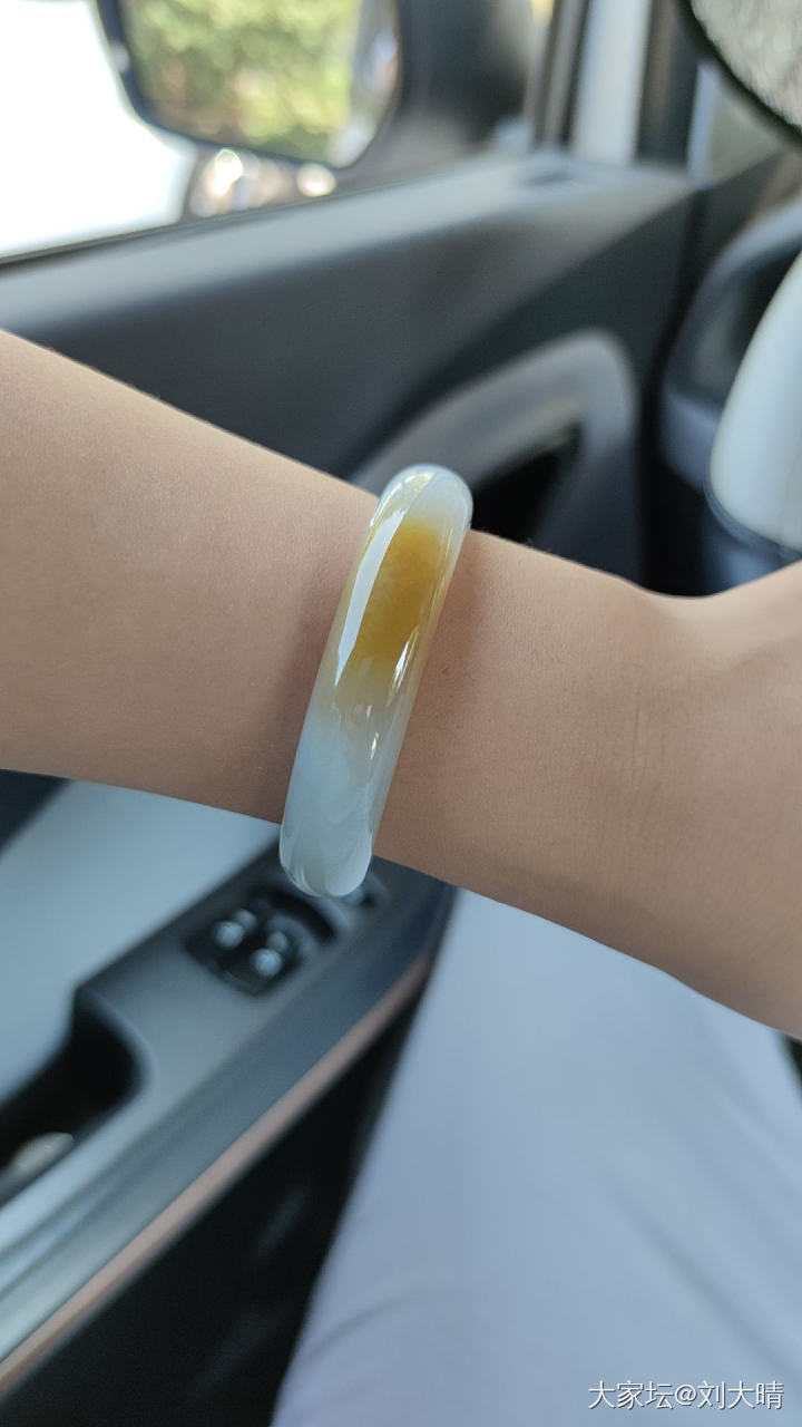 晒一下刚入手的宝贝_手镯翡翠