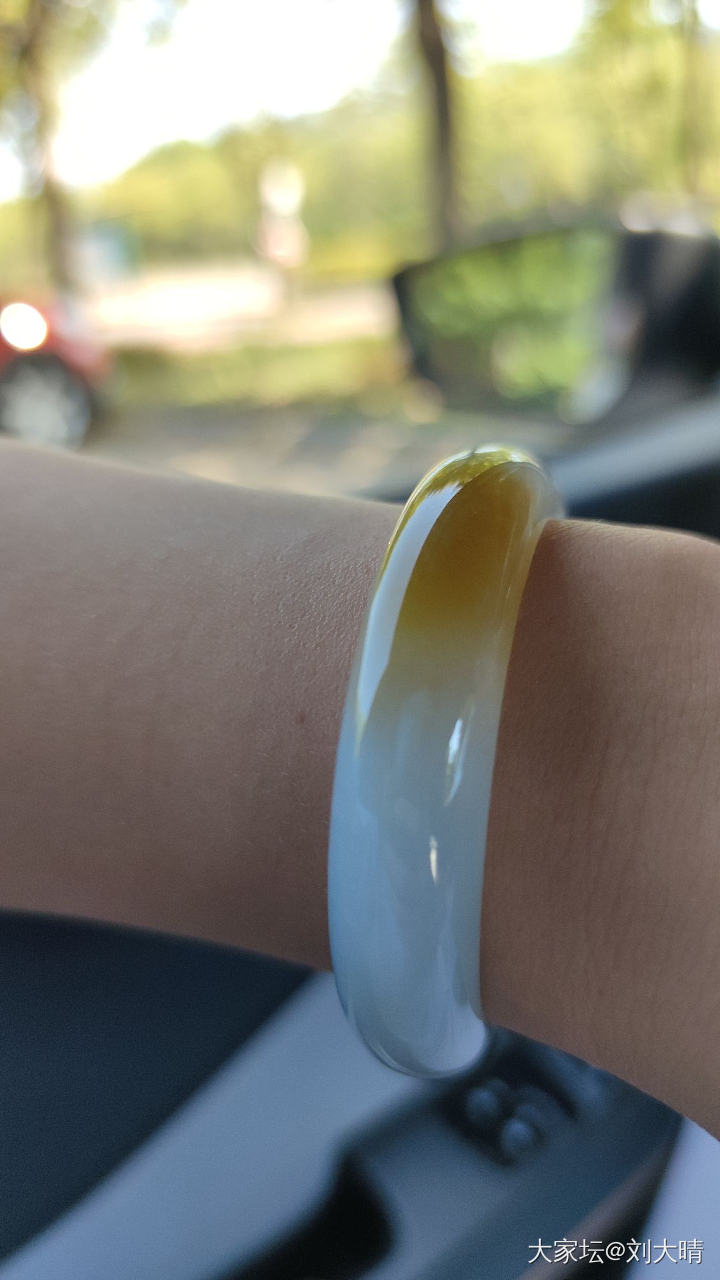 晒一下刚入手的宝贝_手镯翡翠