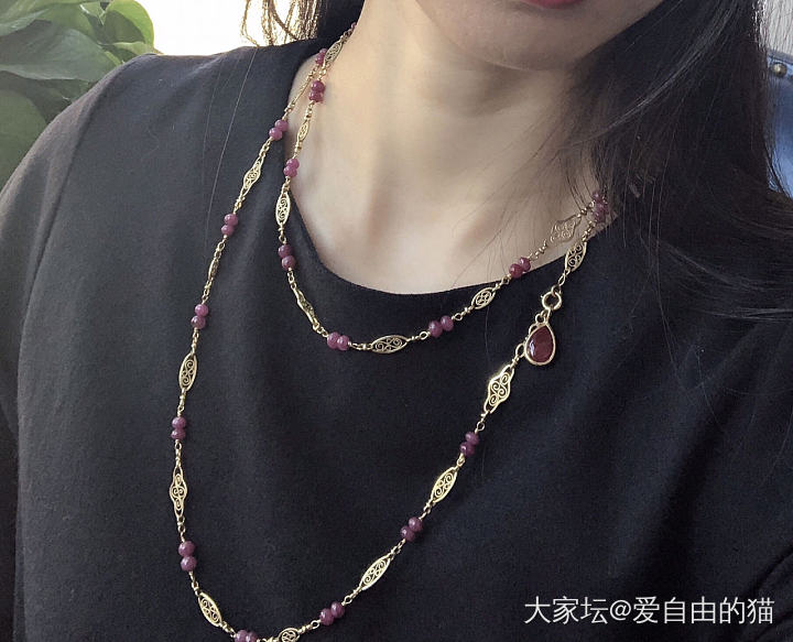 美貌的两件珠宝_古董首饰金