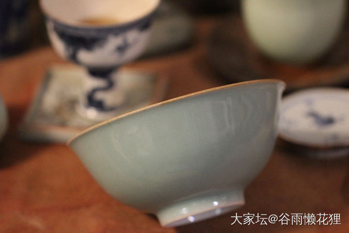继续玩豆青，乾隆时期大碗碗_陶瓷