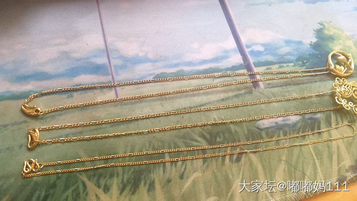 终于又收到了满意的素链_金