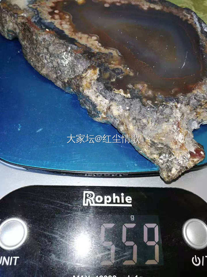 咱的藏品 这个玛瑙法螺洗，是陨石与西藏大召寺展的法螺天珠是一样的材质，