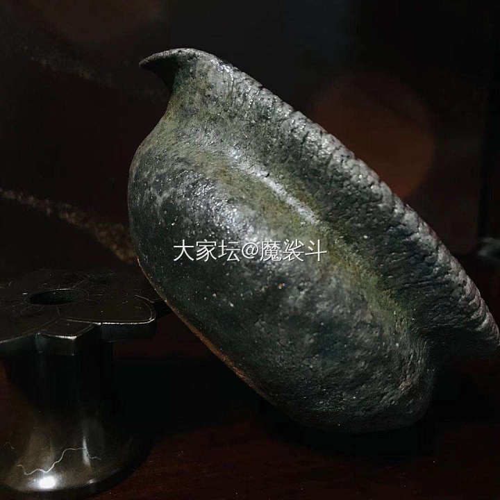 古拙的公道杯_陶瓷