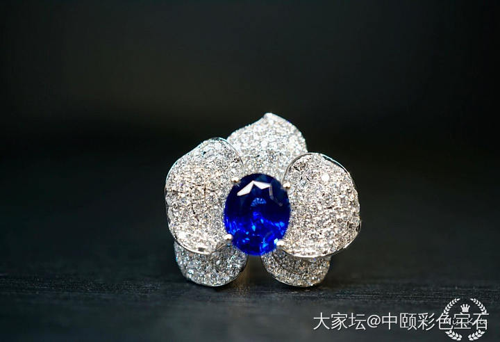 ##中颐天然皇家蓝蓝宝石戒指##  1.88ct_戒指蓝宝石名贵宝石