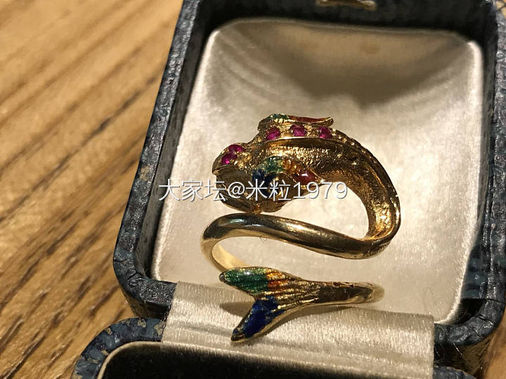 70年代意大利设计师款戒指_古董首饰戒指金