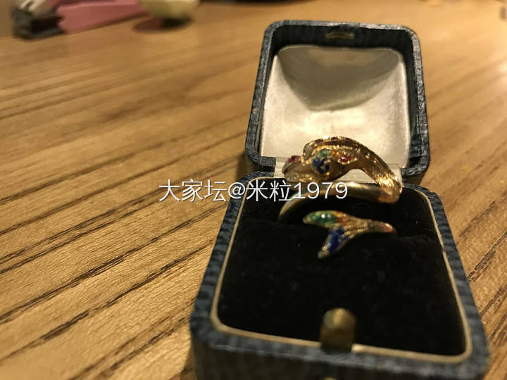 70年代意大利设计师款戒指_古董首饰戒指金