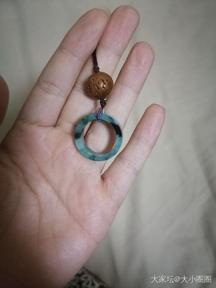 晒出你们的手机链～_挂饰翡翠