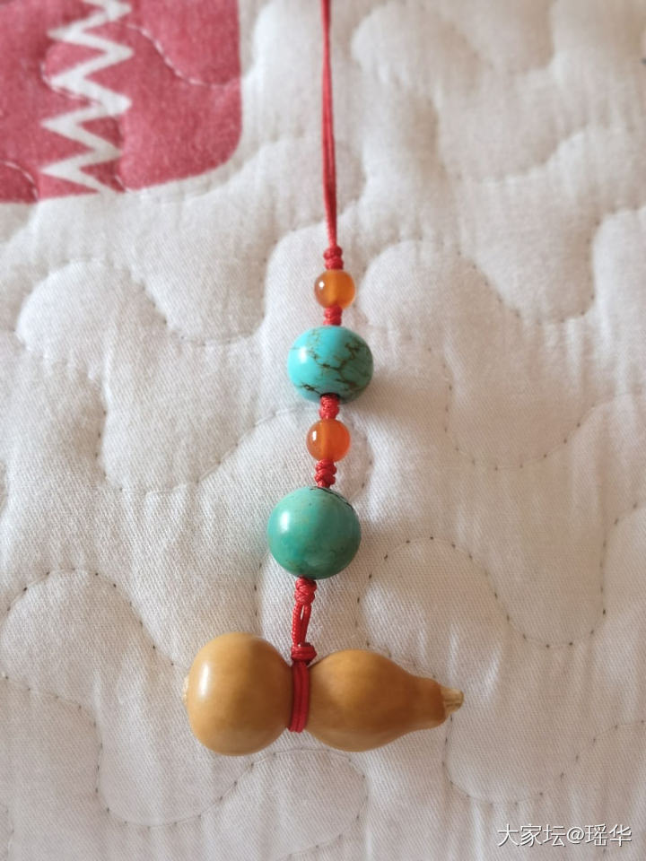 来来来 秀出你的手机挂件_和田玉