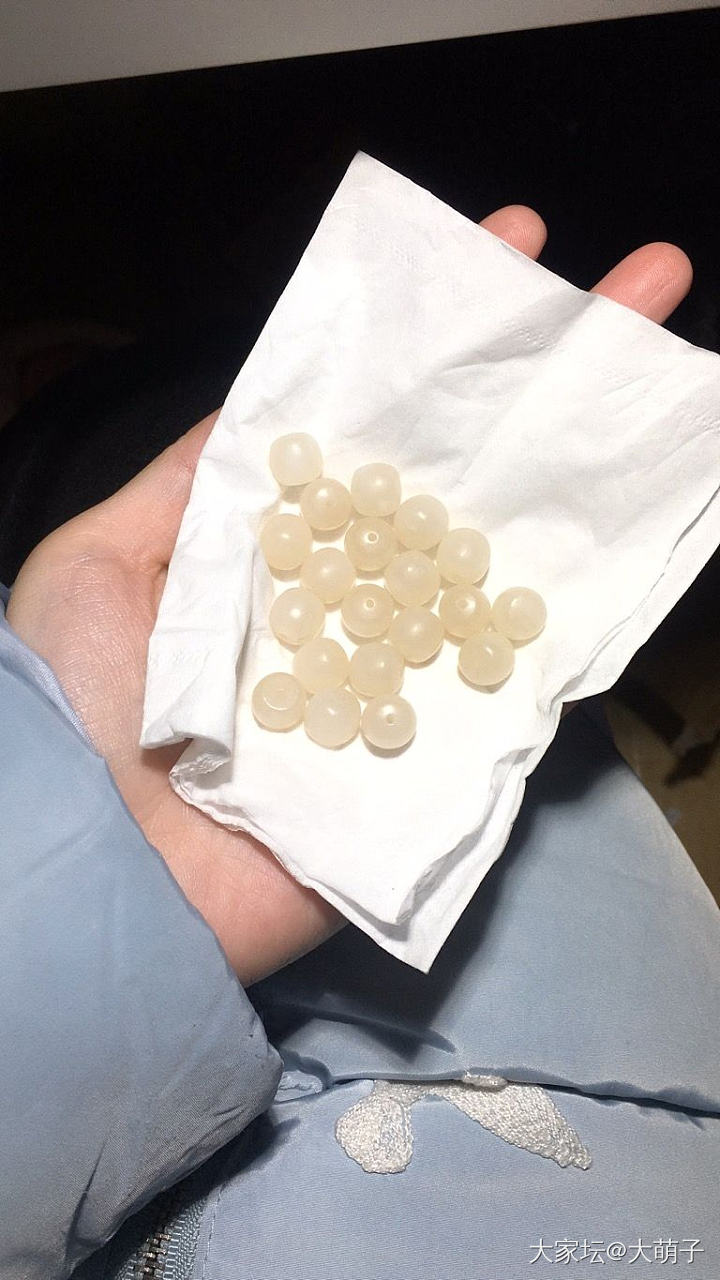 为什么藕粉是这个色呢_和田玉