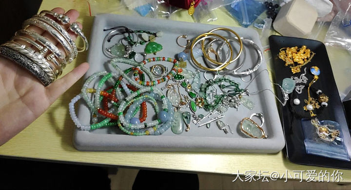 2020年终总结～依旧是买鸡零狗碎的一年😂_珠串手镯银金翡翠