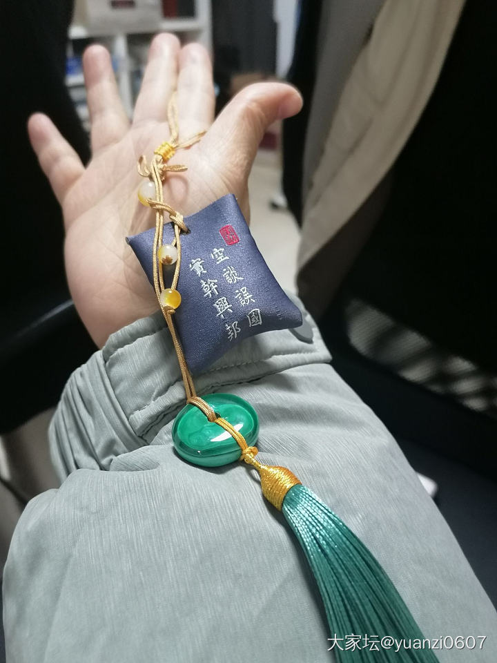 香囊包挂，里面放香丸，过年送人可喜庆了_挂饰