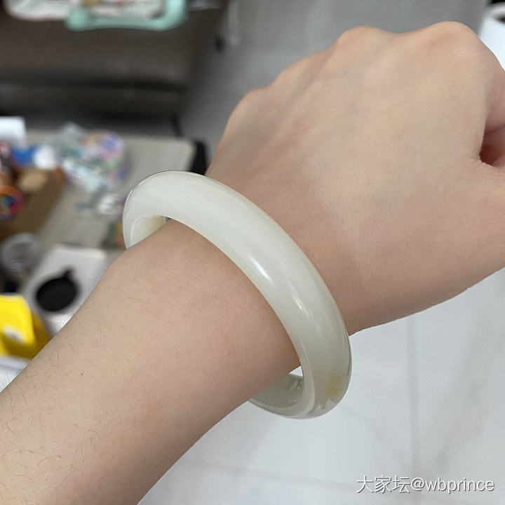 一不小心籽镯毕业了_手镯和田玉