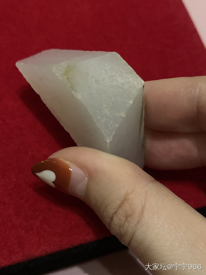 本年度的最后一个小白籽镯，2020圆满了_手饰和田玉