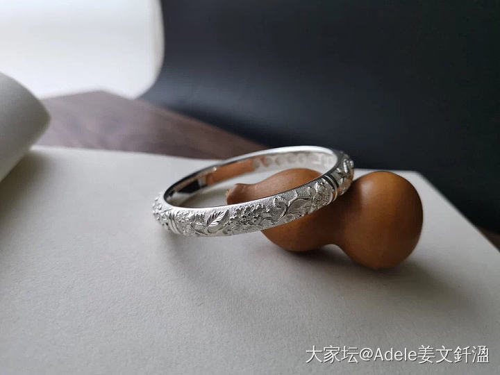 四季平安，一切顺遂_手镯银