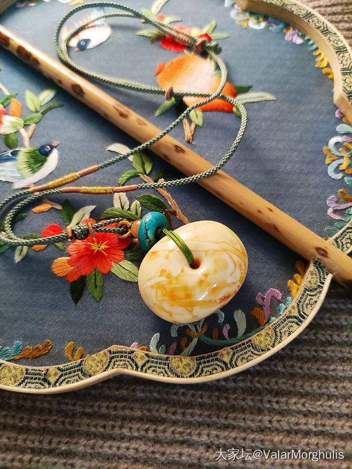 新年换新衣~_手工diy和田玉