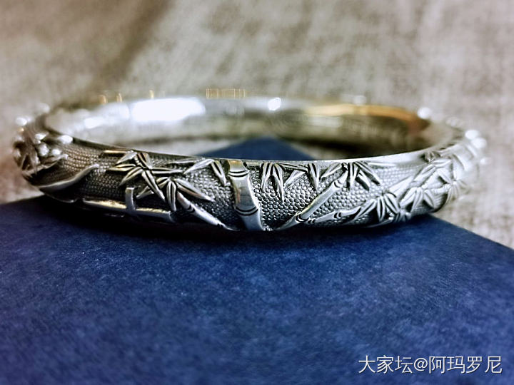 古语坊金银四君子_手镯银金