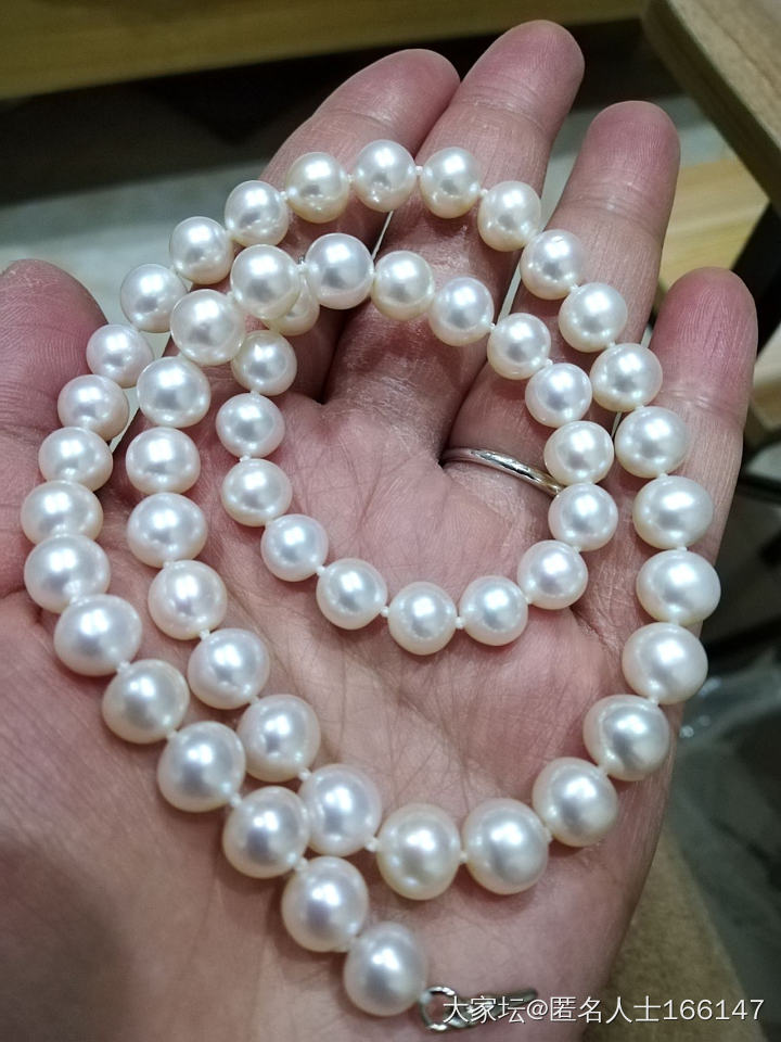 第一次买淡水珍珠，可还好？_淡水珍珠项链有机宝石