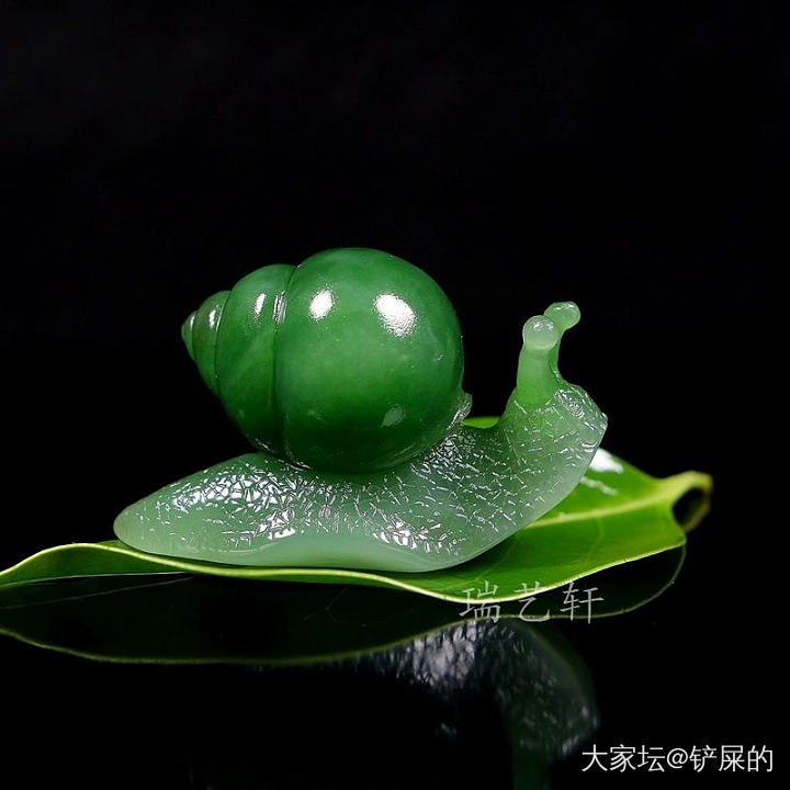 征集建议 自己雕刻小蜗牛_玉石雕刻