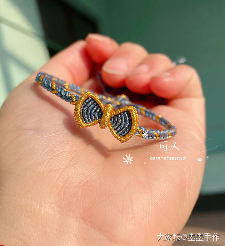 这种旧旧颜色的在逃公主也好美呀_编绳