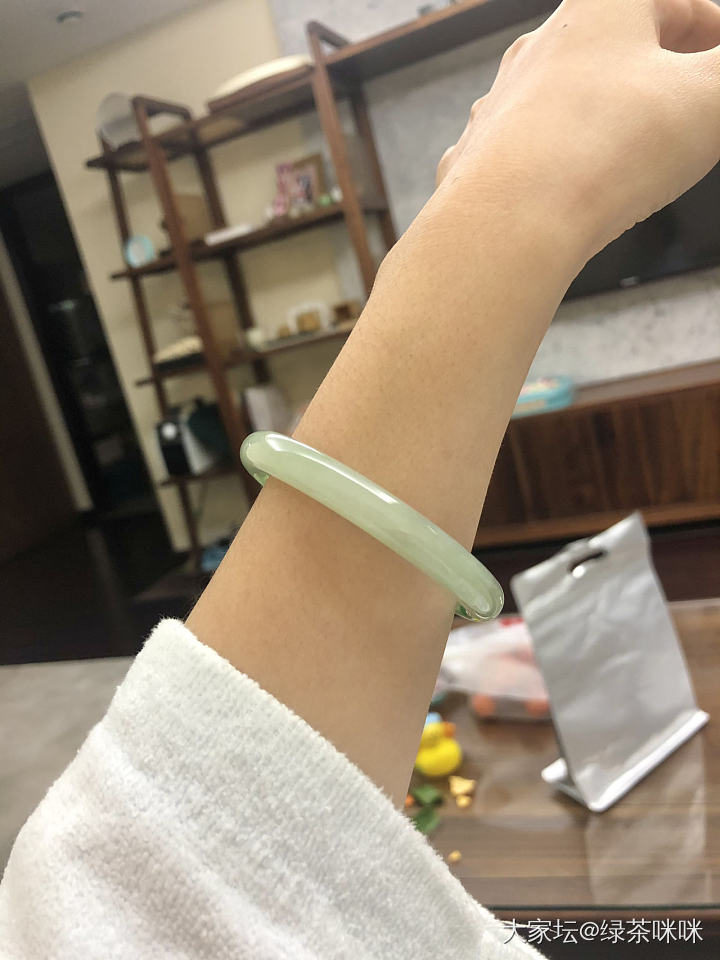 晚饭后撸我的宝贝啊_手镯和田玉翡翠