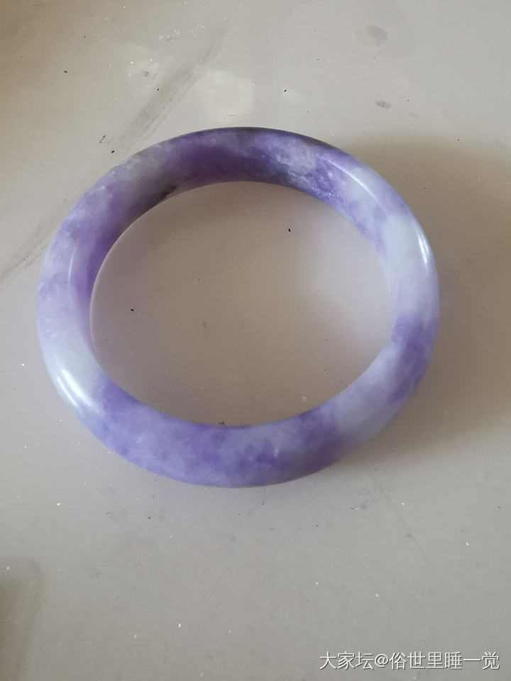 写个买紫镯买断然后砸自己脚的事，顺便给各位喜欢紫镯的姑娘们来个警示，千万别买断_翡翠
