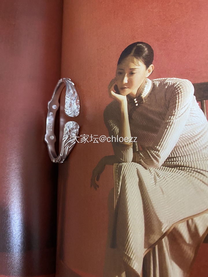 为银版狂欢助力(^-^)小珍百合镯_手镯银