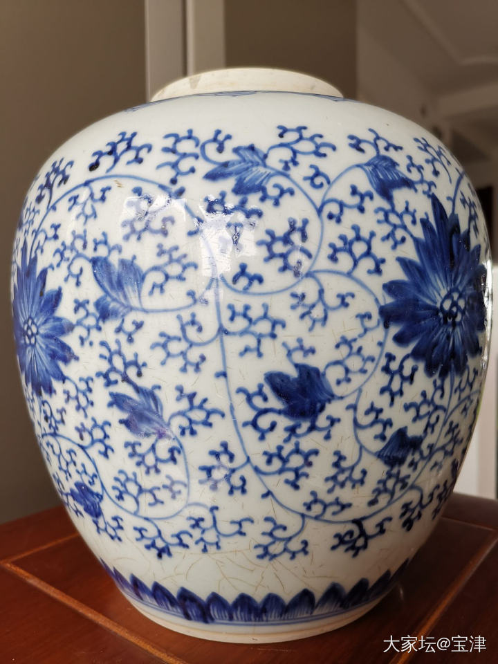 雍正青花罐_陶瓷