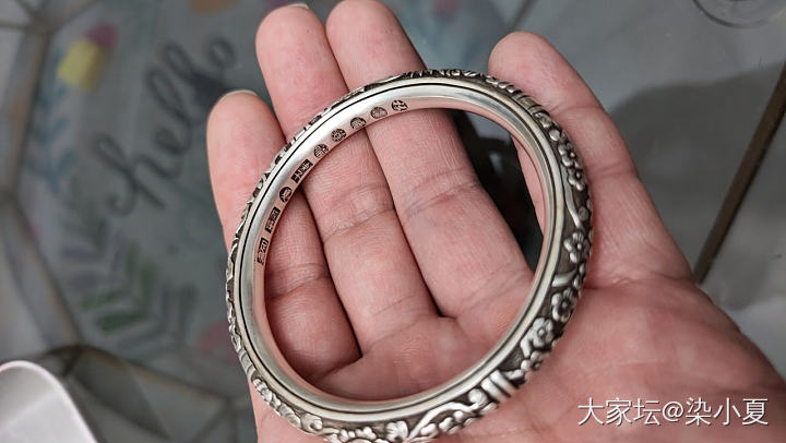 买了潮宏基的古法银手镯，帮我看看是不是太贵了？_手镯银