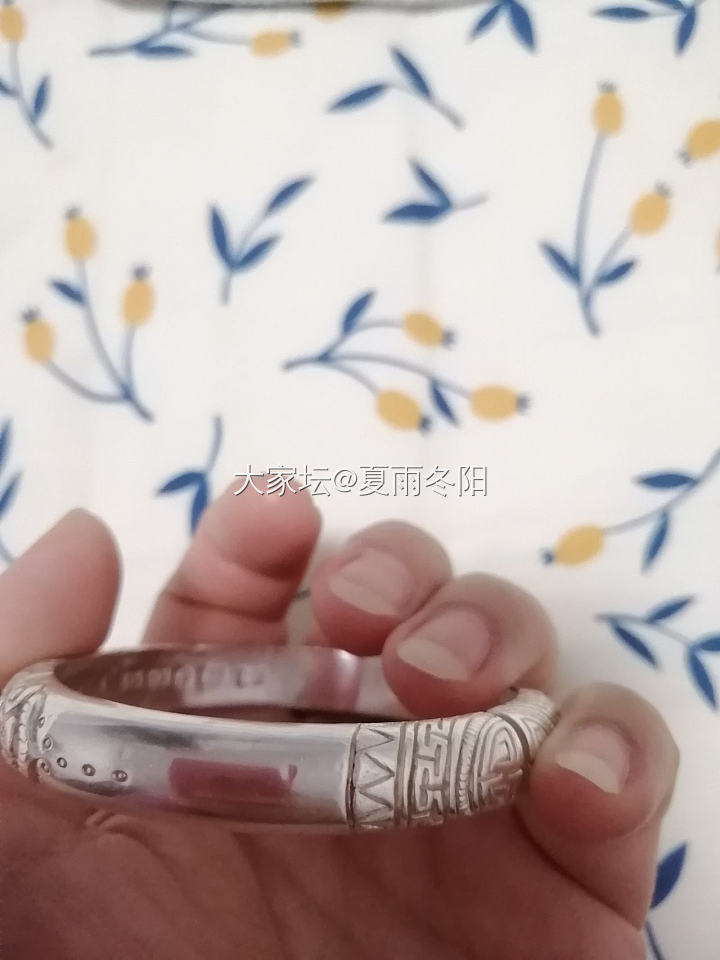 潘记翻新_手镯银