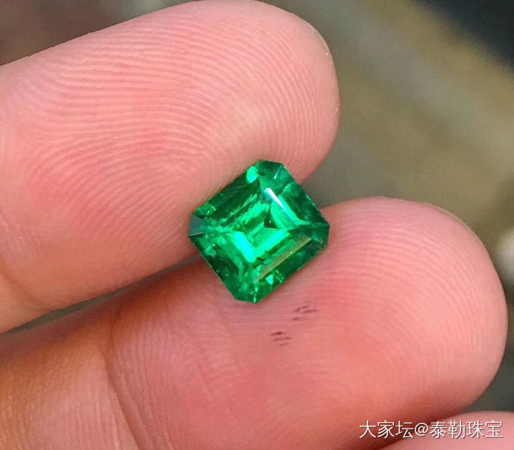 【泰勒彩宝】1.94ct无油哥伦比亚 木佐极品收藏级别货