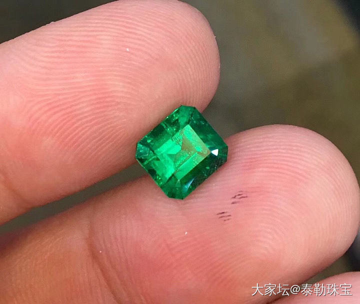 【泰勒彩宝】1.94ct无油哥伦比亚 木佐极品收藏级别货