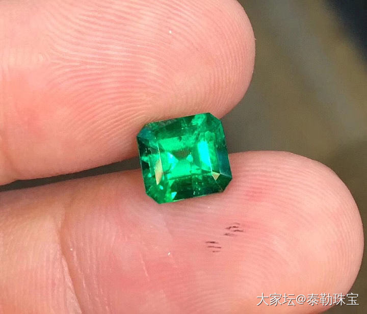 【泰勒彩宝】1.94ct无油哥伦比亚 木佐极品收藏级别货