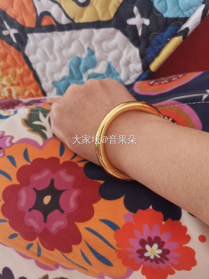 想看看大家的金胖 嘻嘻嘻 因为我又想打金胖了😄_手镯金