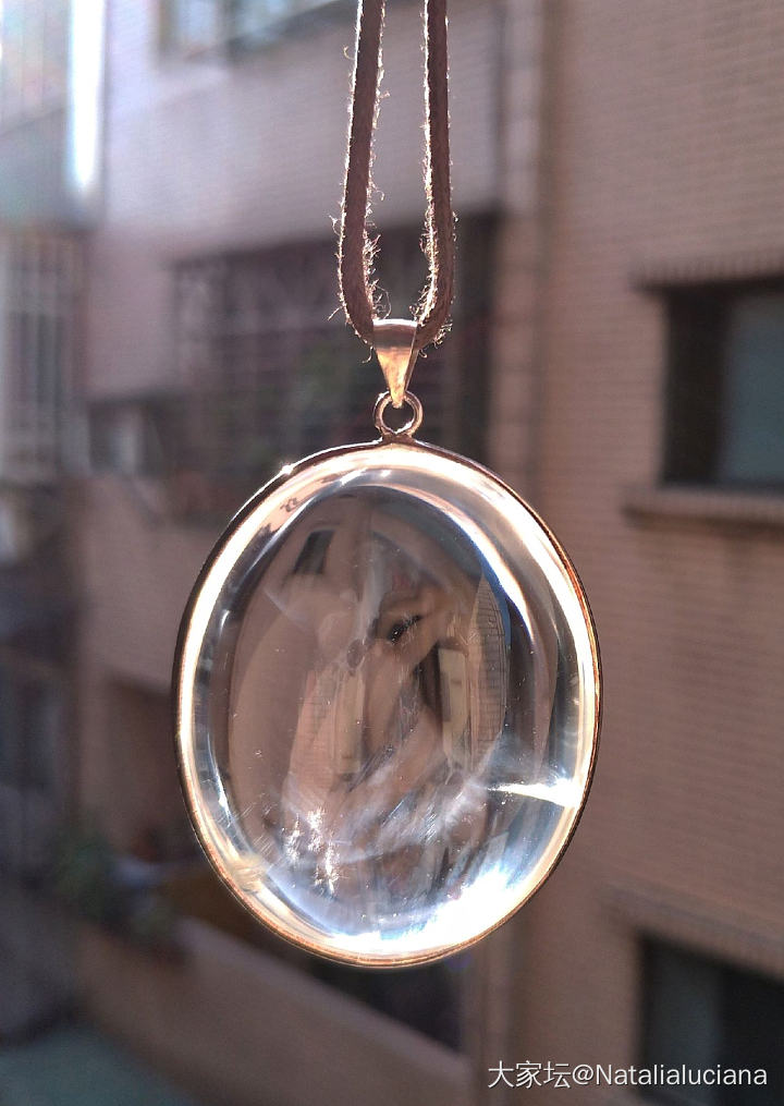 太阳下的蓝针_水晶白水晶