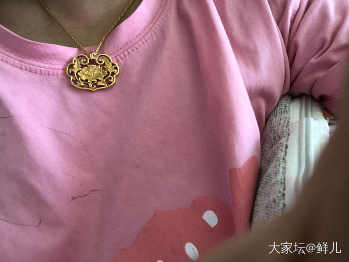成峰牡丹双面锁片_匠人