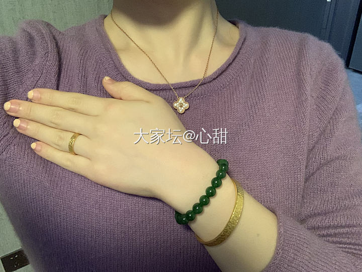 老坑俄料冰底碧玉～出坑收藏😊_珠串和田玉