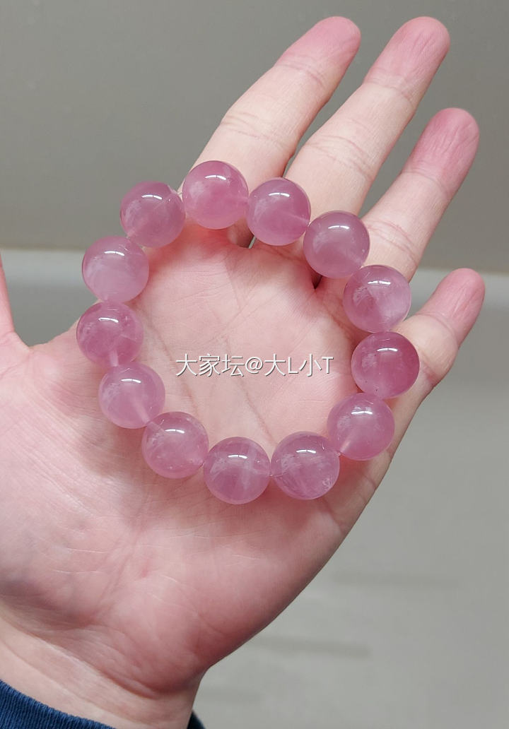 大珠珠粉晶_水晶