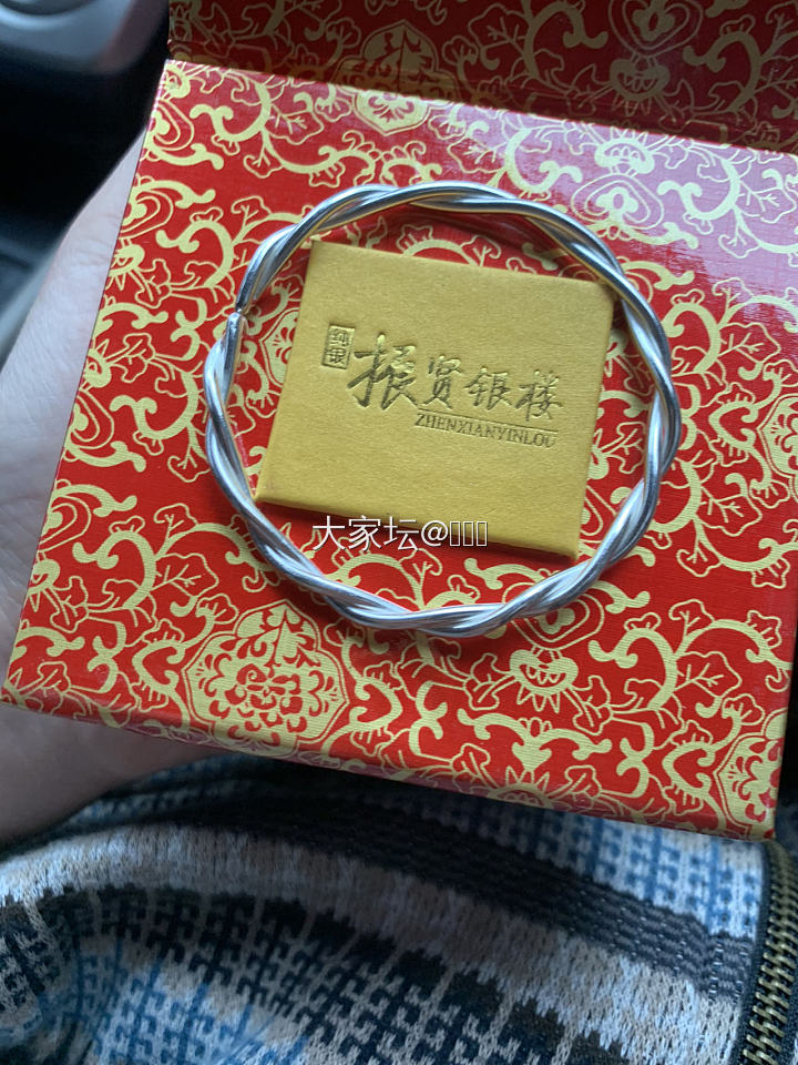 来个冷门的 振贤的金桂花_打金手镯金