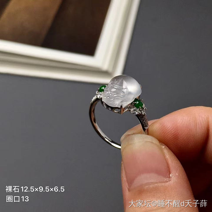 求戒指款式，最好带图，蟹蟹姐妹！回复的亲会发财哦，当然看到的亲都发财哈_翡翠